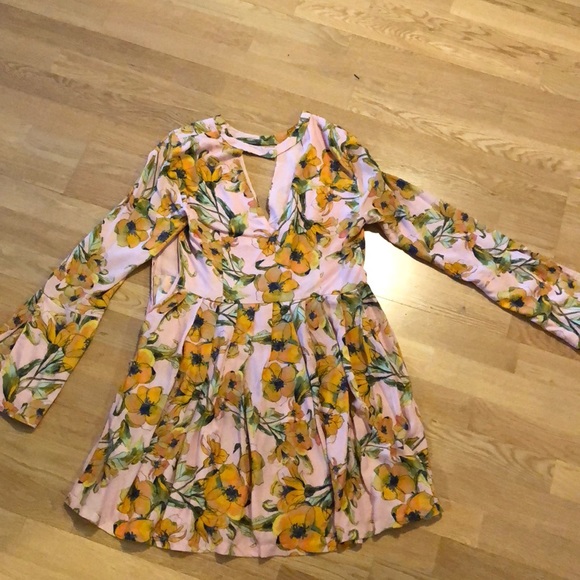 Floral Free People Dress - Picture 5 of 6